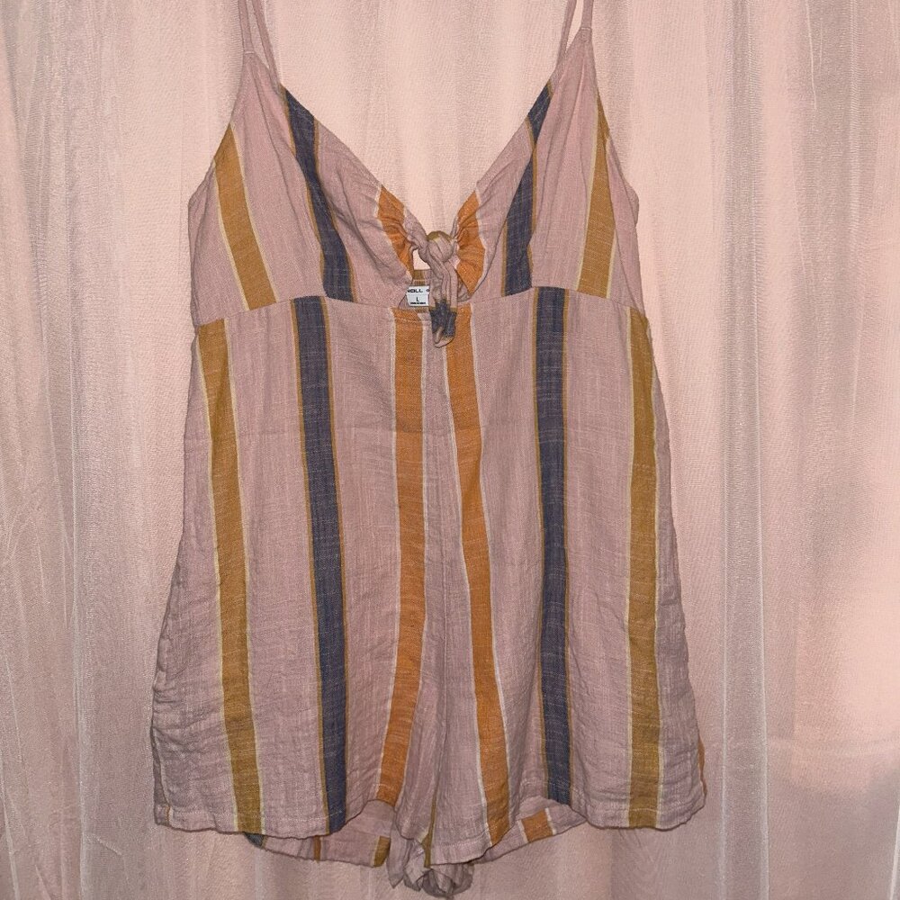 O'neill - LG - Vintage - Pink stripped - Romper